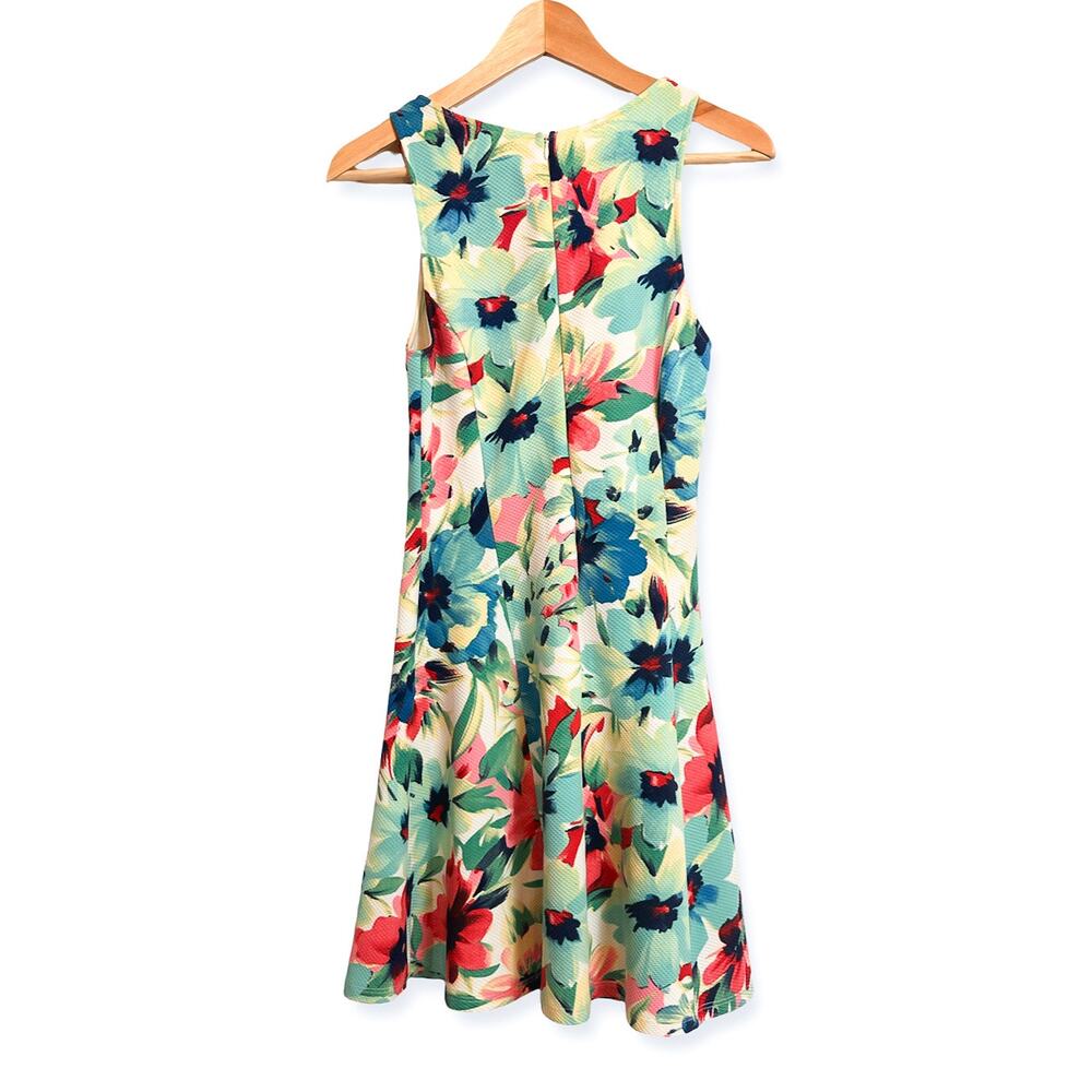 3 FOR $35! 📦 ANTHROPOLOGIE Everly Fit & Flare Floral Dress Sz. S - Picture 3 of 5